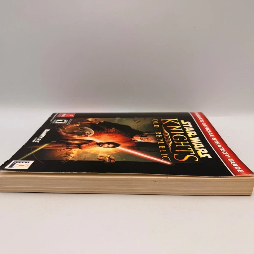 Star Wars Knights of the Old Republic Prima Official Strategy Guide KOTOR